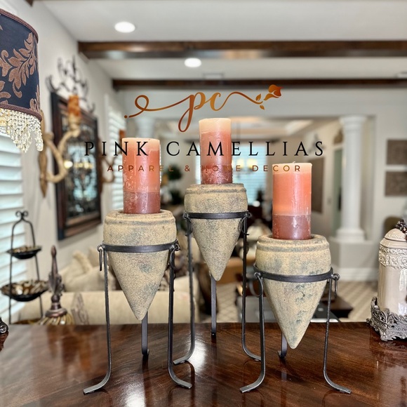 Other - Candle Spheres Holders Iron